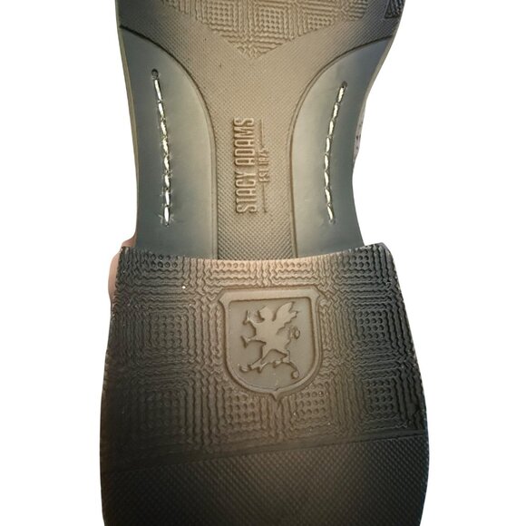 Men's 7.5M Stacy Adams Joss Wingtip Oxford Dress Shoes Modern Cognac 25539-221 - Picture 7 of 16